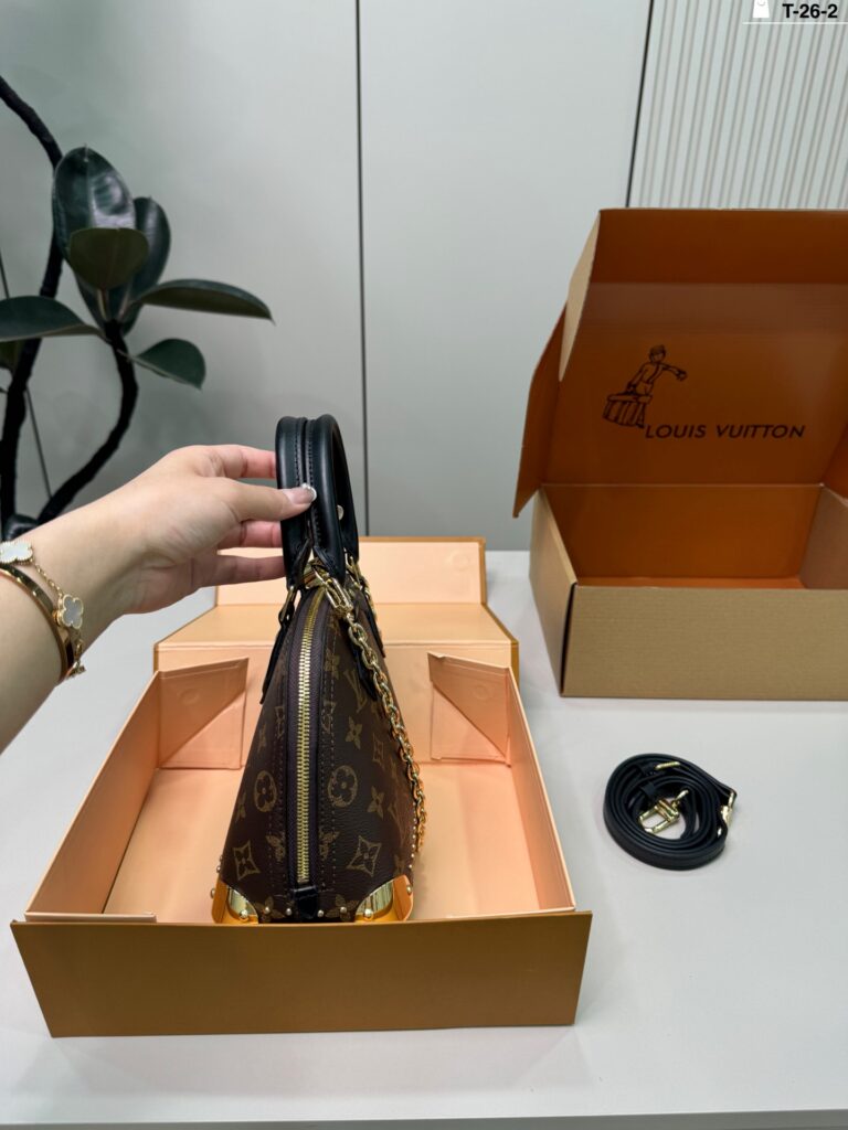 Louis Vuitton Alma BB Handbag editorial product context 2