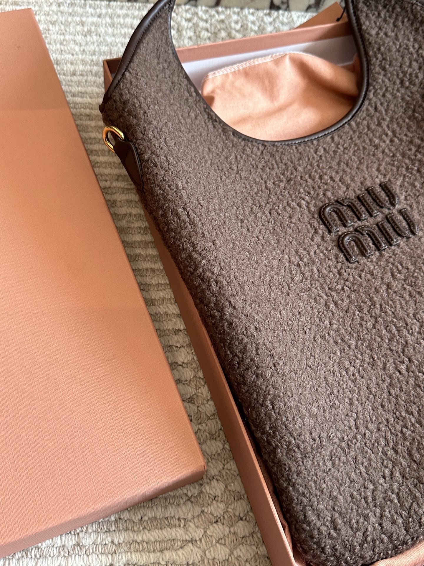 Miu Miu Leather Tote Bag