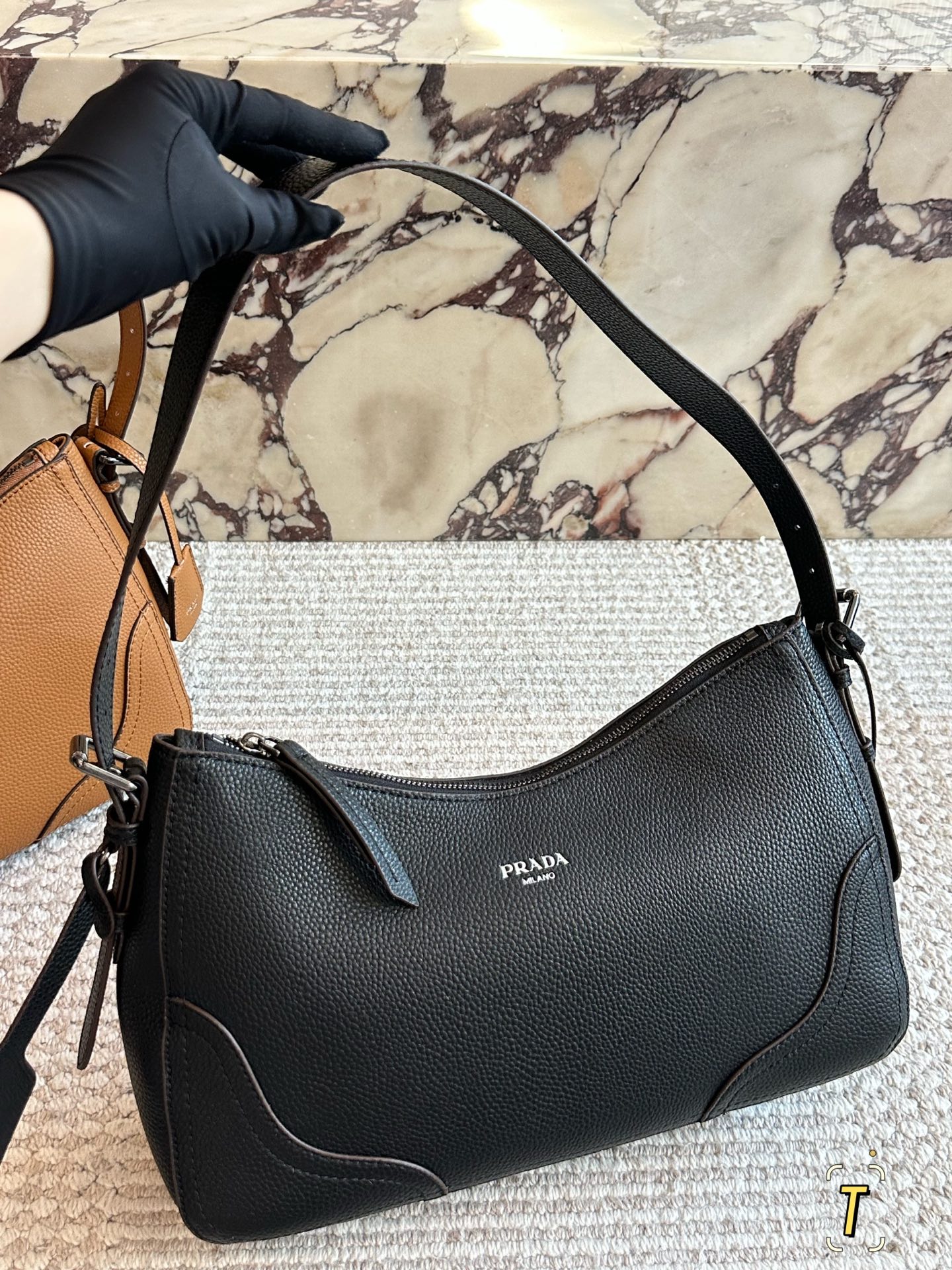 Prada Leather Shoulder Bag