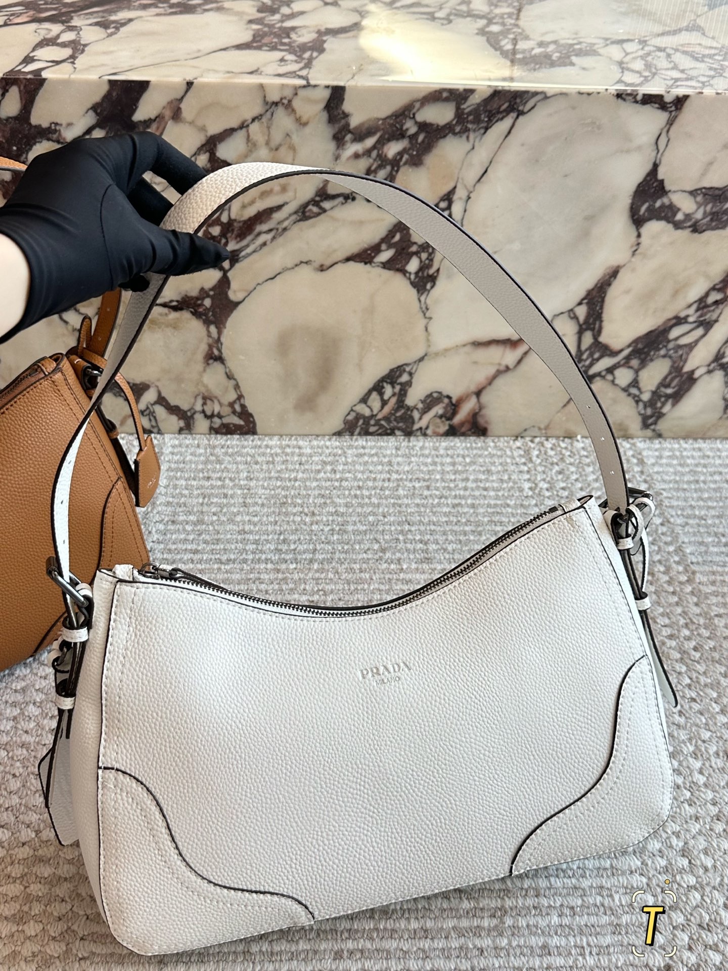 Prada Leather Shoulder Bag
