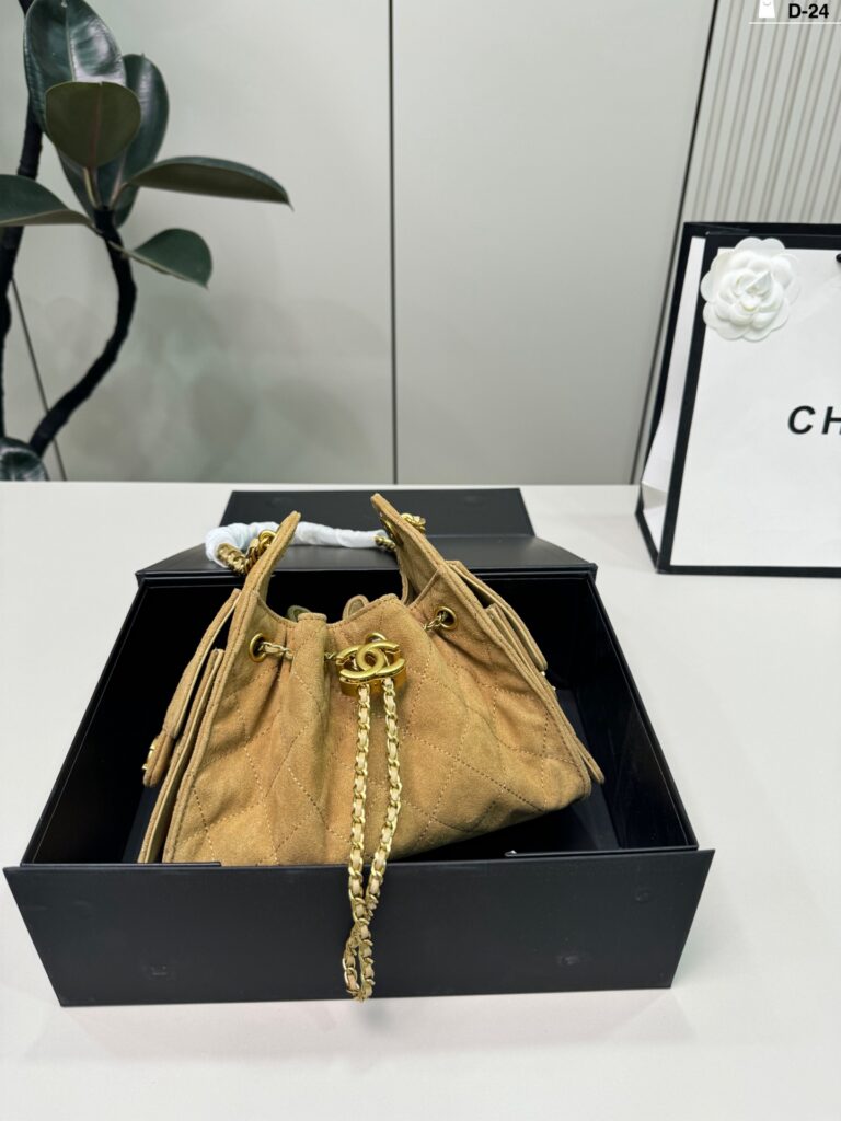 Chanel 24 Blue Denim Crossbody Bag 22 x 13 cm editorial product context 1