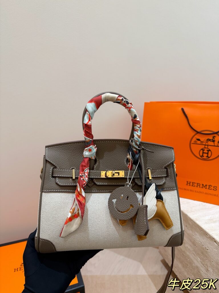 Hermes Birkin Metal Gold Silk Scarf editorial product context 1