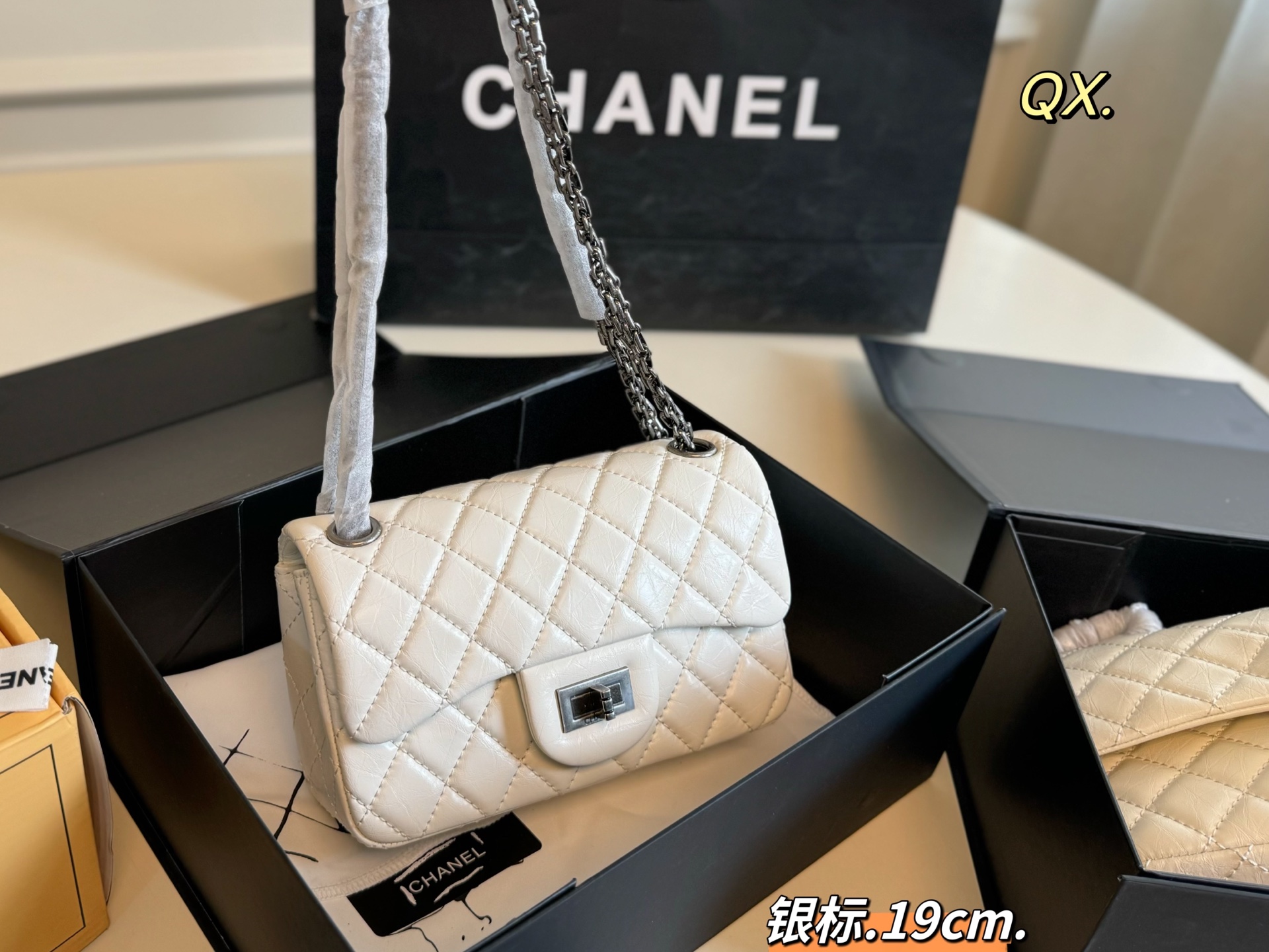 Chanel P185 size 19 12 CF Bag