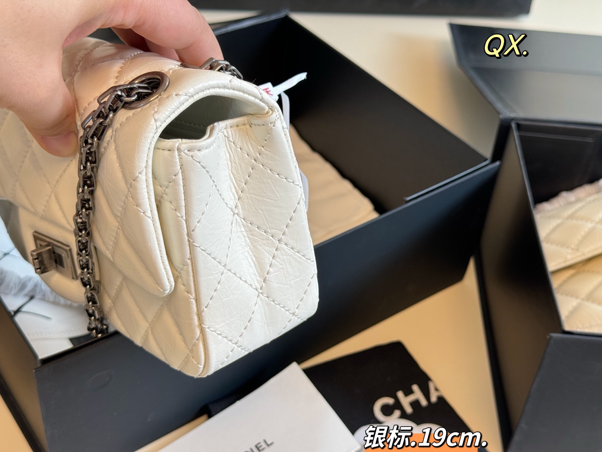Chanel P185 size 19 12 CF Bag