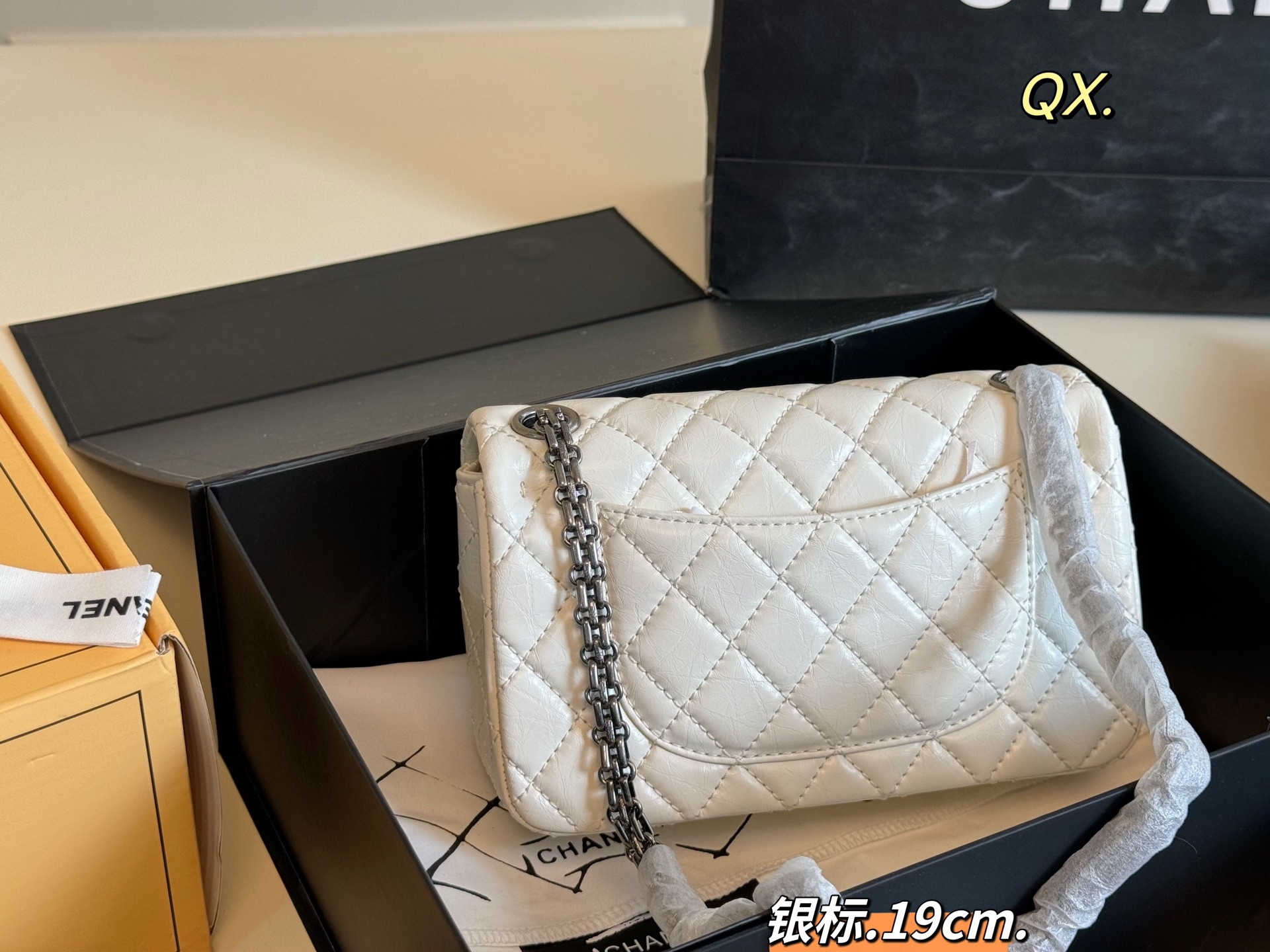 Chanel P185 size 19 12 CF Bag