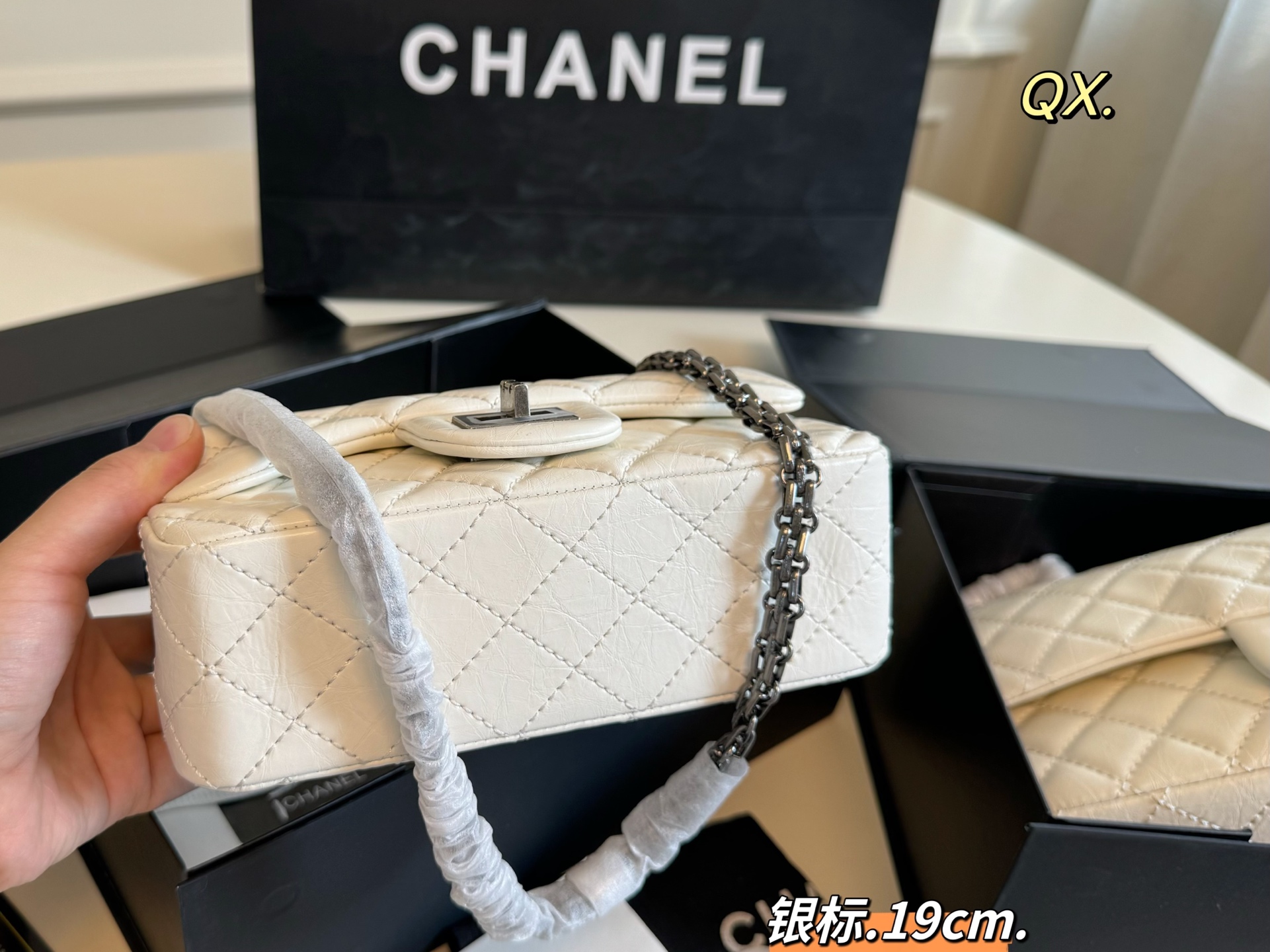 Chanel P185 size 19 12 CF Bag