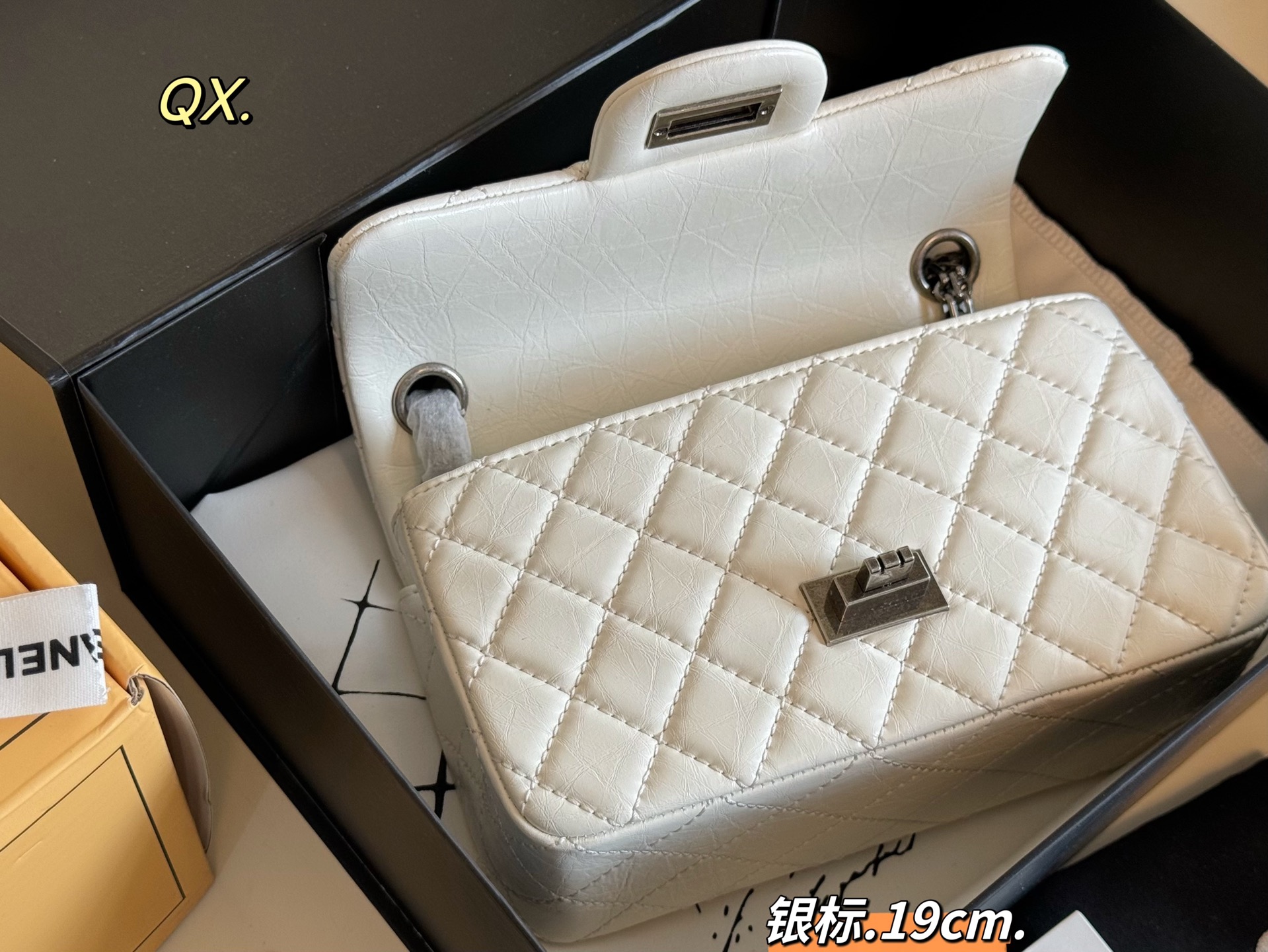Chanel P185 size 19 12 CF Bag
