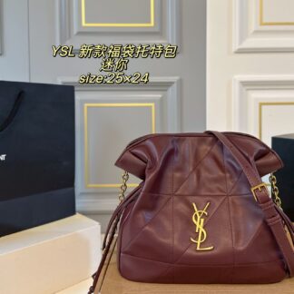 Saint Laurent P130 size 25 24 jamie large pochon Mini Tote Bag