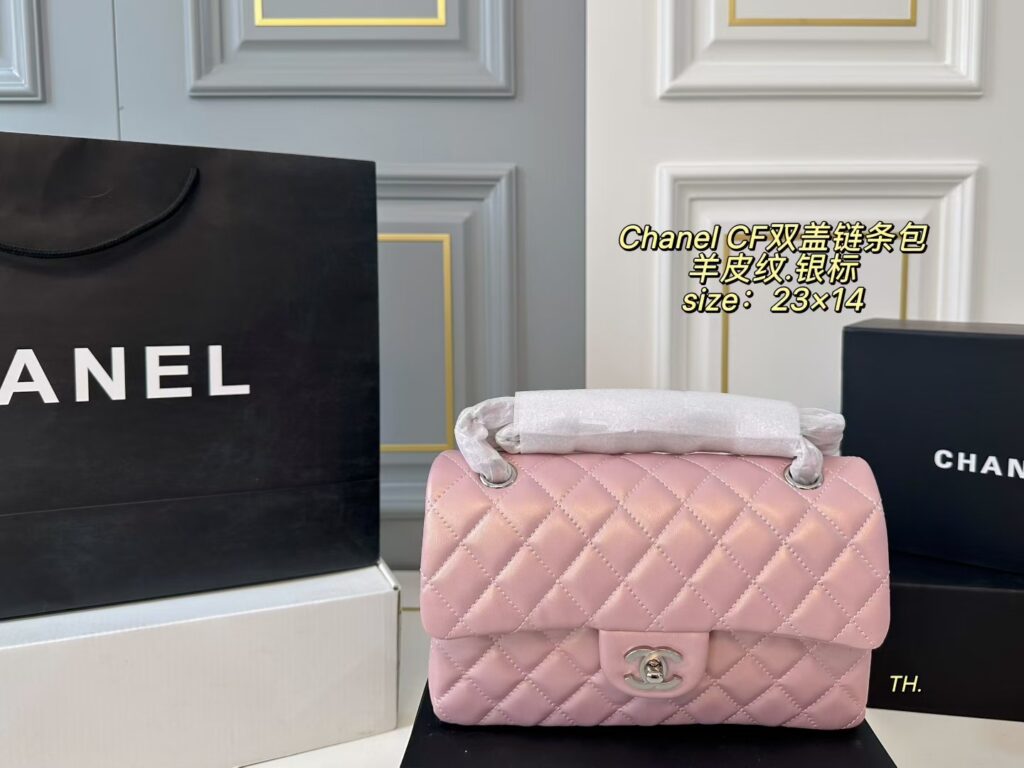 Chanel P140 23 14 CF Clutch 1.9 x 1.1 x editorial product context 1