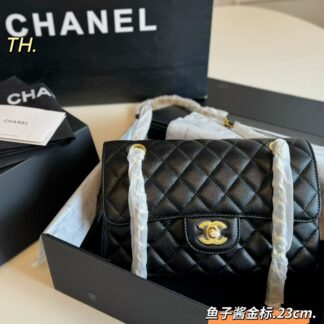 Chanel size 23 14 CF Bag