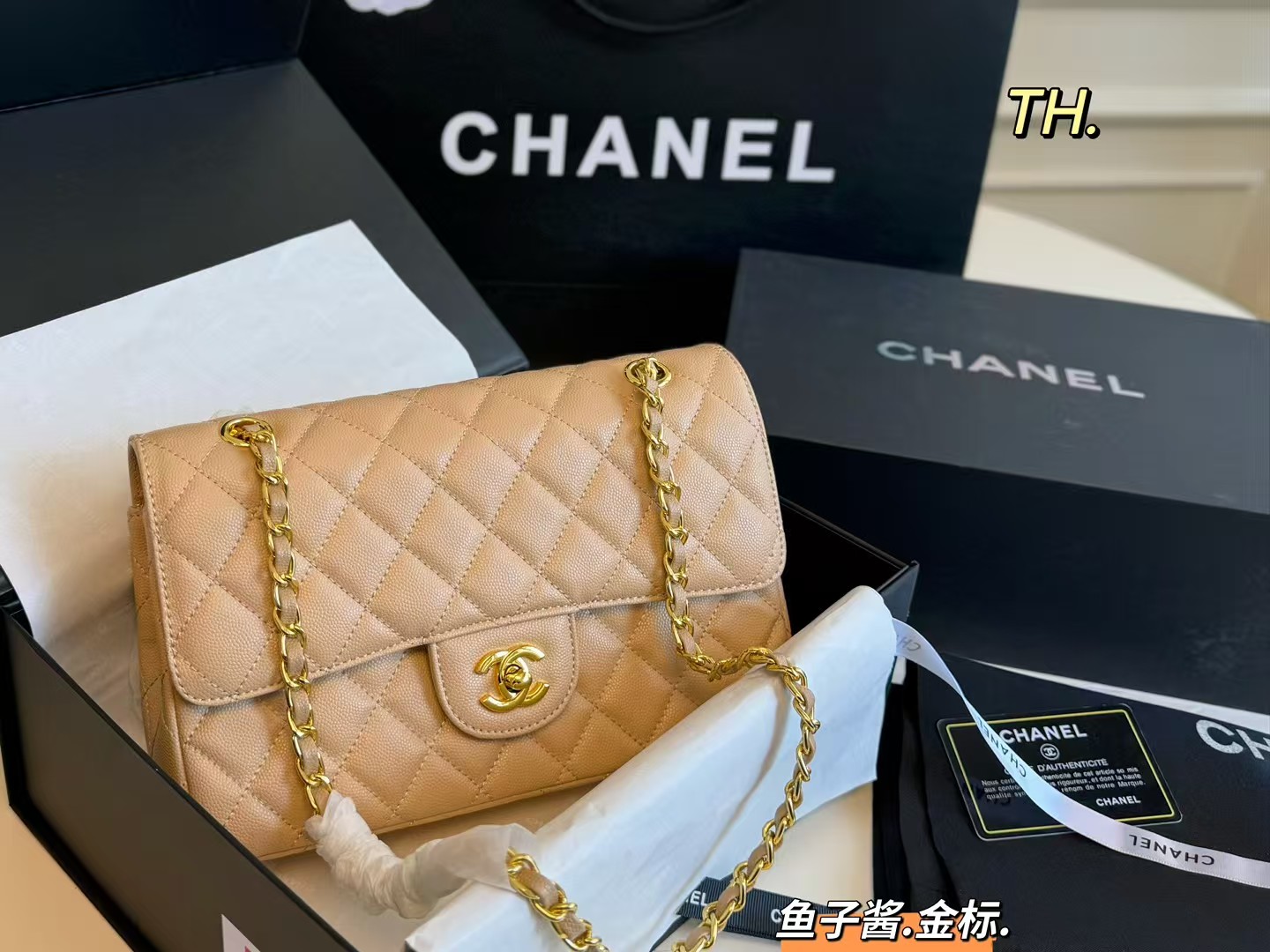 Chanel P145 size 25 15 CF Bag
