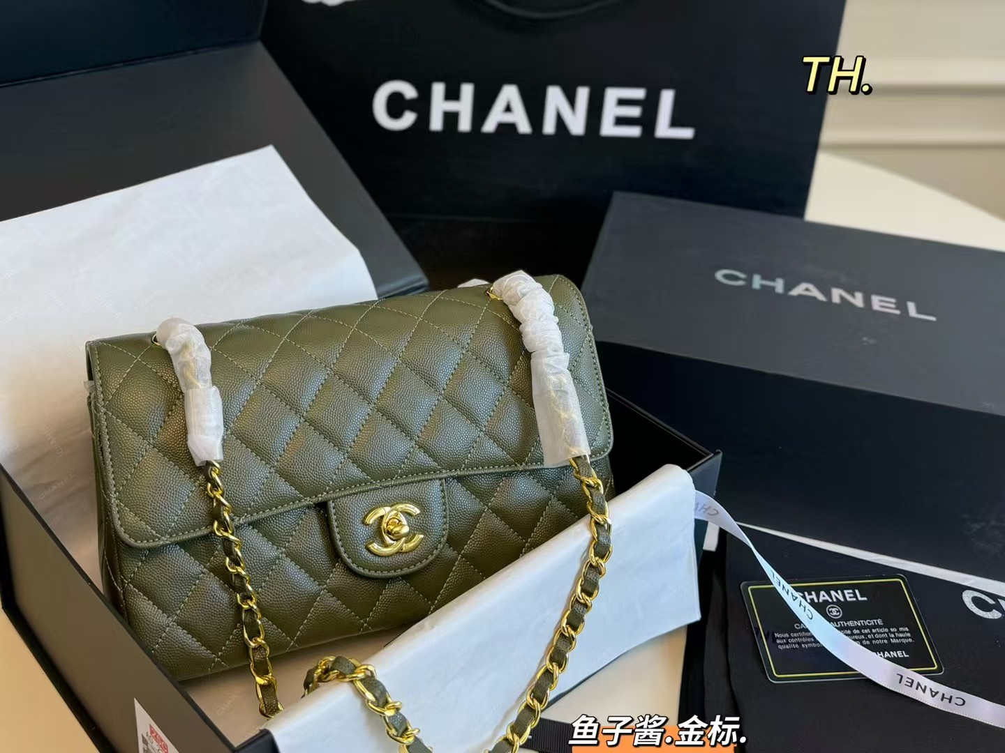 Chanel P145 size 25 15 CF Bag
