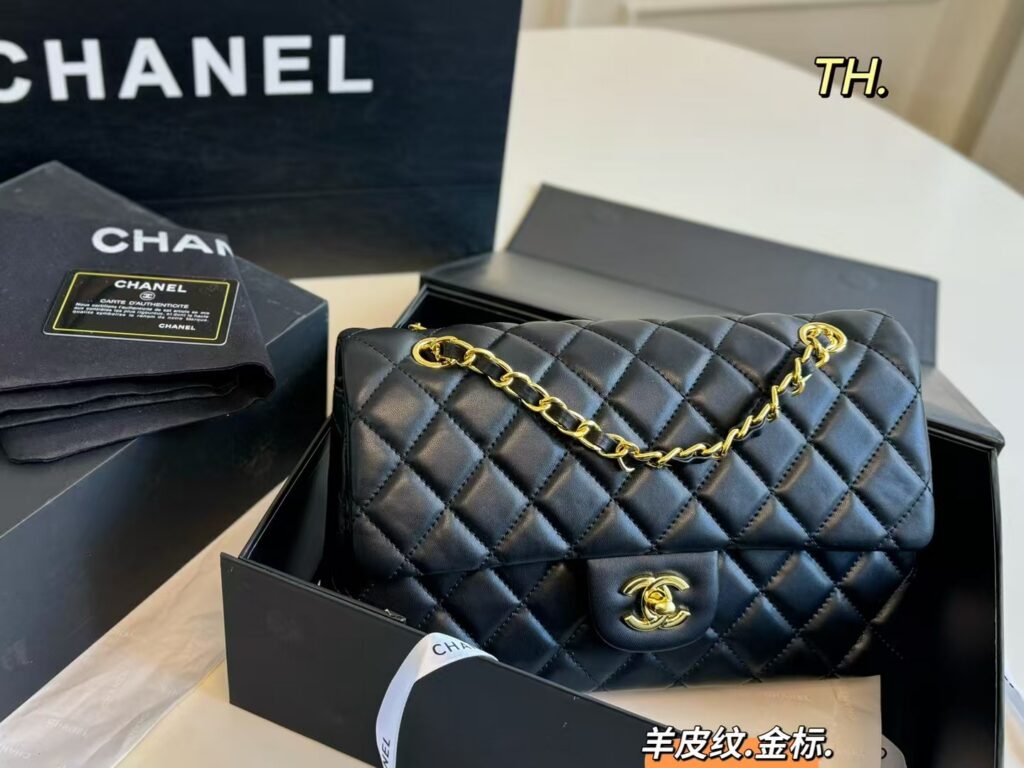 Chanel Cf Leather Bag 25 x 15 cm editorial product context 1