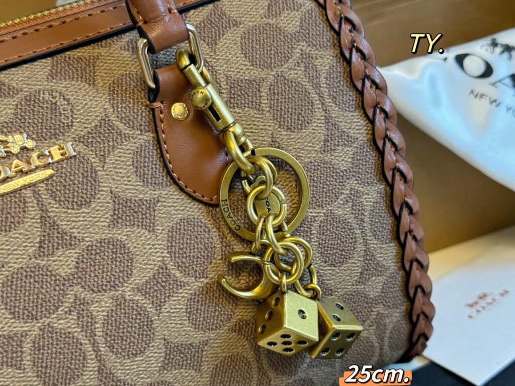 Coach P165 25 17 Clutch 1.9 x 1.1 x 0.2 editorial product context 3