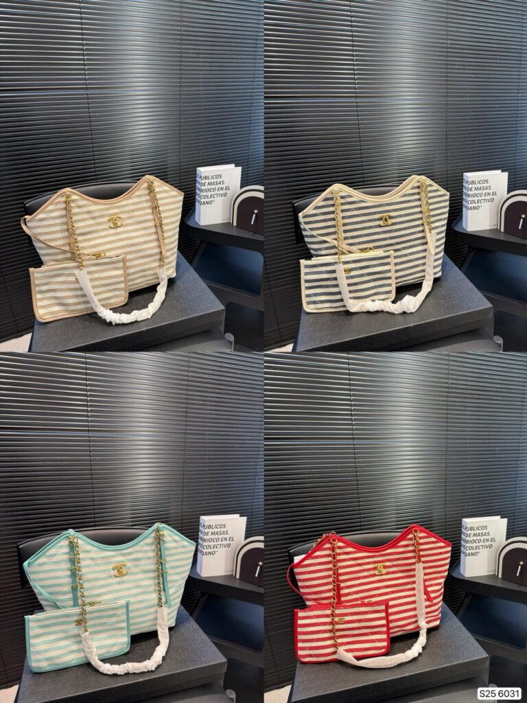 Chanel White Tote Bag editorial product context 1
