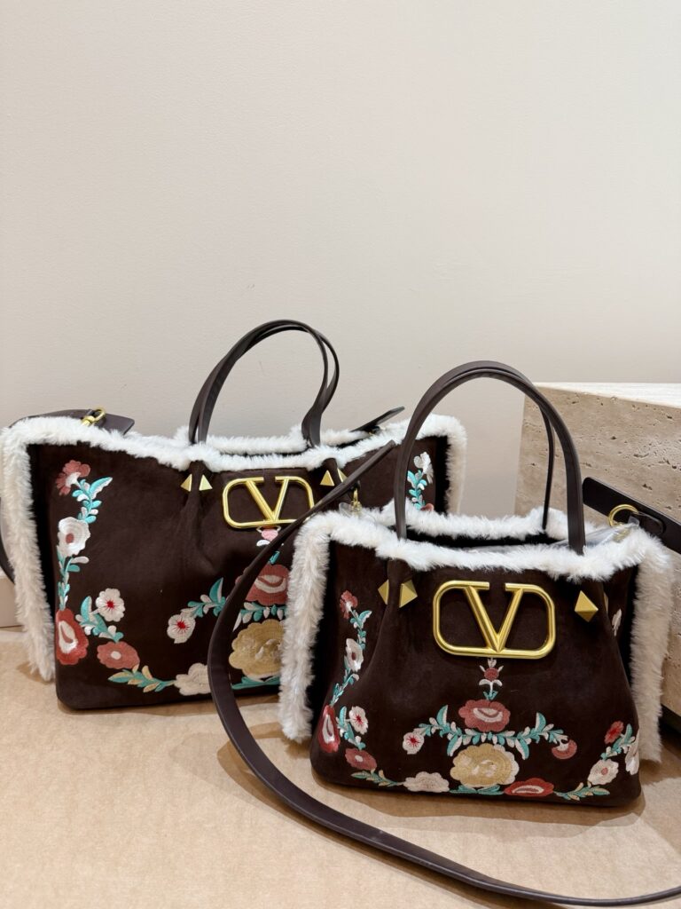 Valentino Black Handbag editorial product context 3