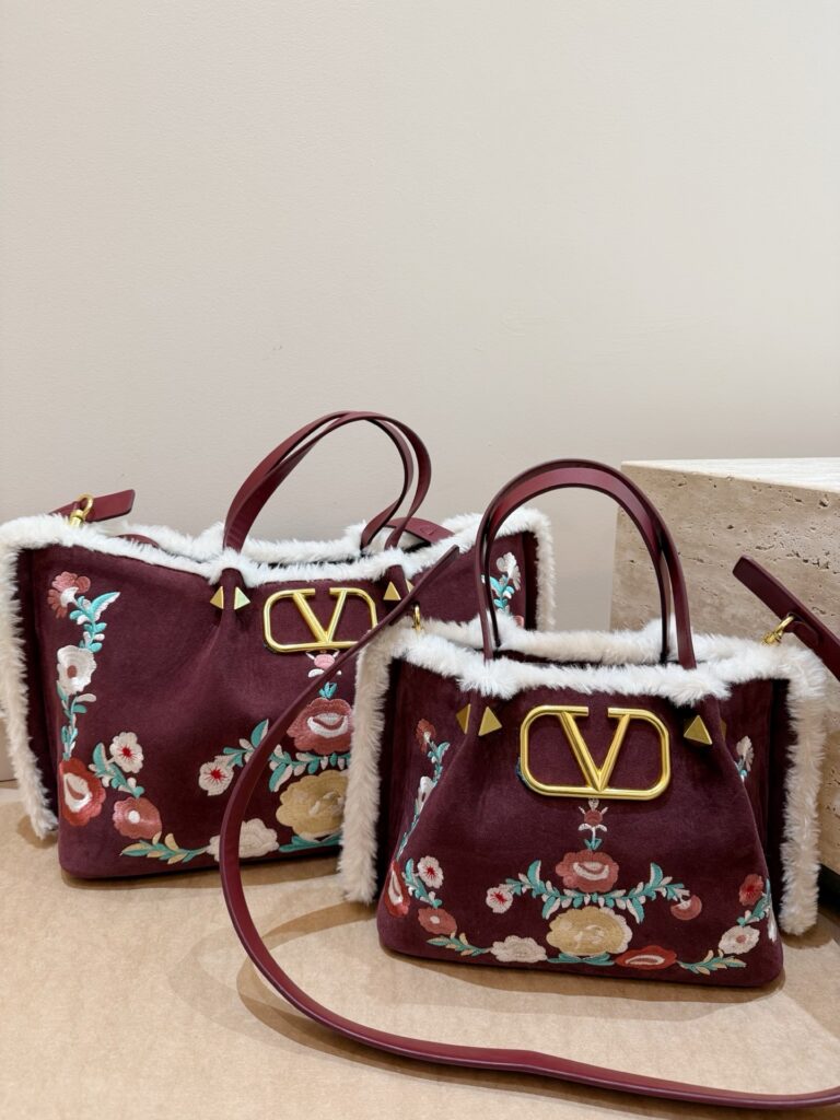 Valentino Black Handbag editorial product context 2