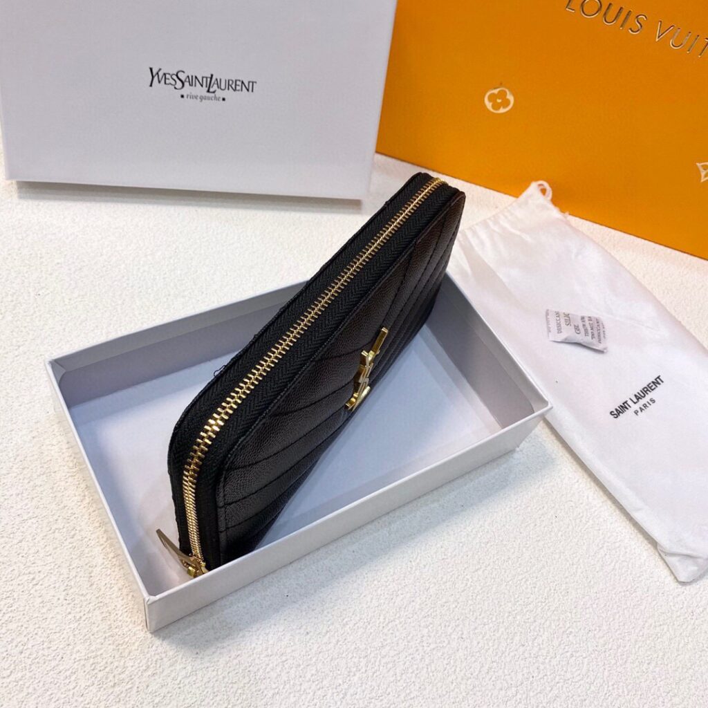 Saint Laurent P90 X10 Clutch 1.9 x 1.1 x 0.2 editorial product context 2