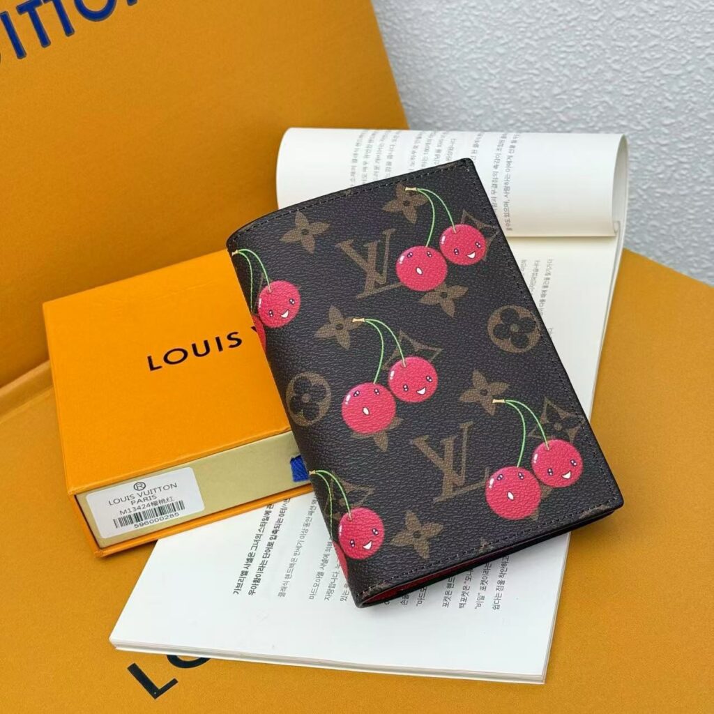 Designer P75 X10 Monogram Macassar Clutch 1.9 x 1.1 x editorial product context 1