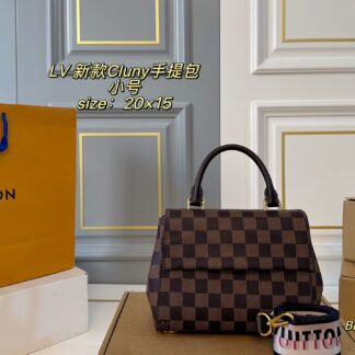 Louis Vuitton P160 size 20 15 Cluny Small Handbag