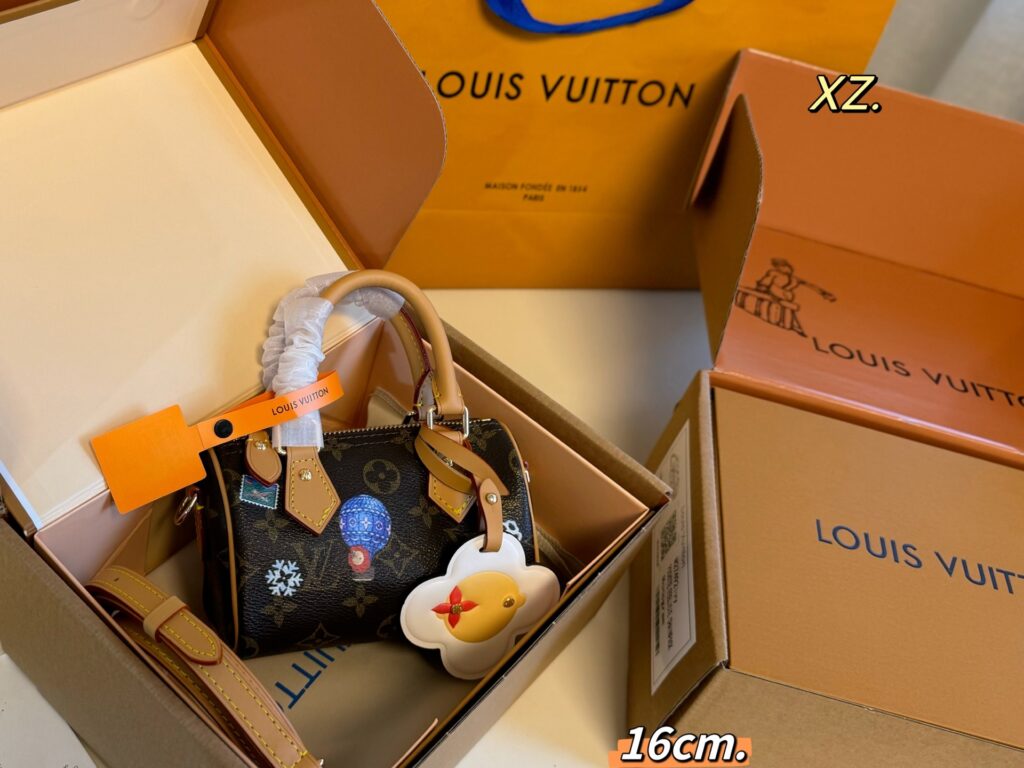 Louis Vuitton Nano Mini Speedy Bag editorial product context 1