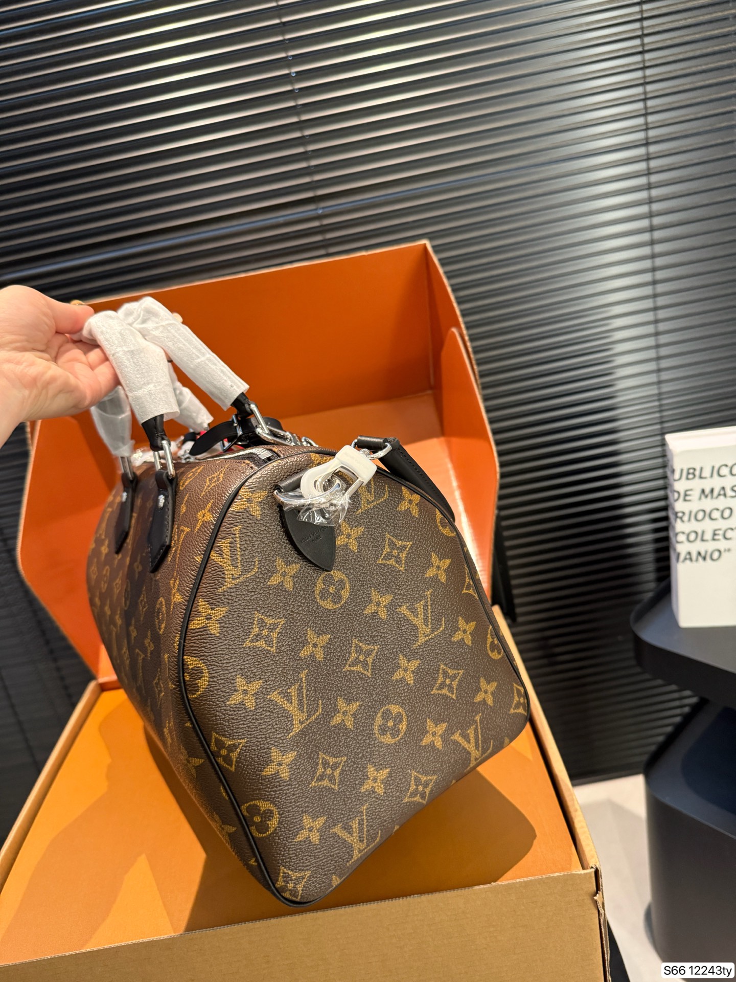 Louis Vuitton P365 Nigo Keepall 30 Monogram 21 Handbag