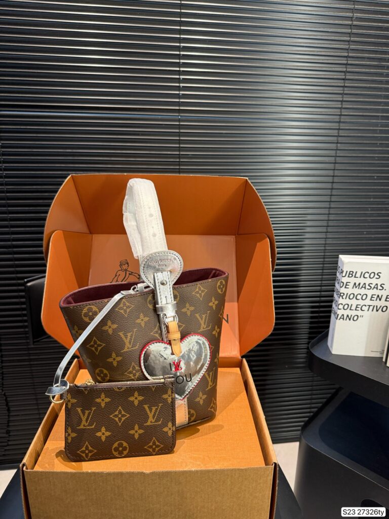 Louis Vuitton All Bb Black Bucket Bag editorial product context 1