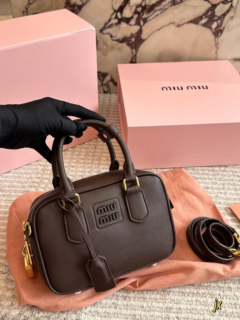 Miu Miu Brown Crossbody Bag 20 x 16 cm editorial product context 1