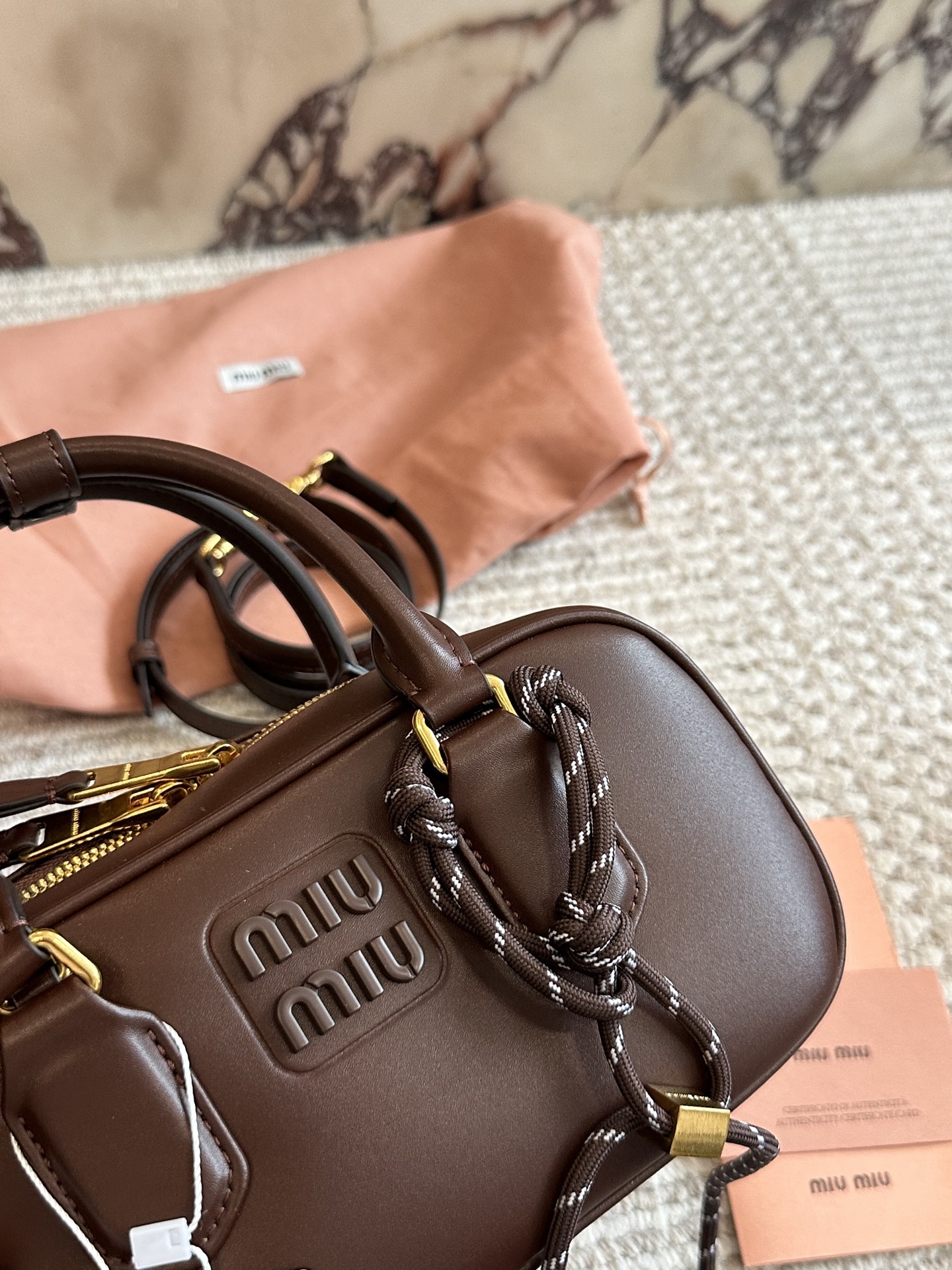 Miu Miu 185 175 size 22 27 Bag