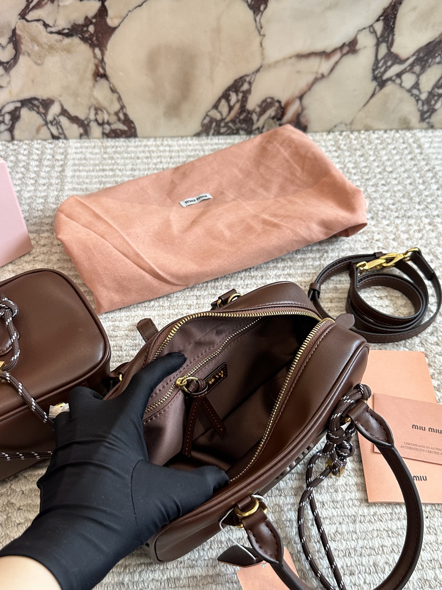 Miu Miu 185 175 size 22 27 Bag