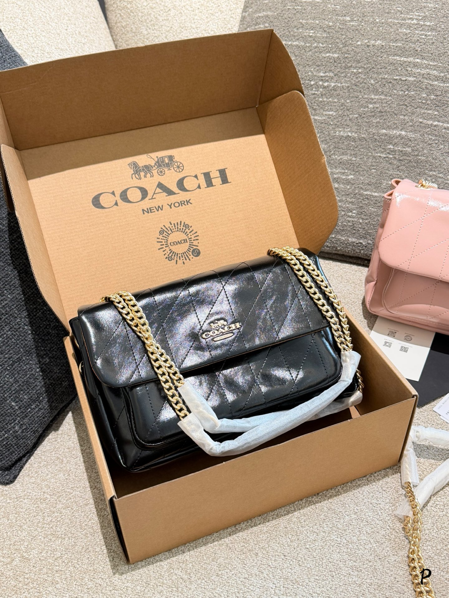 Coach p160 Logo Bag