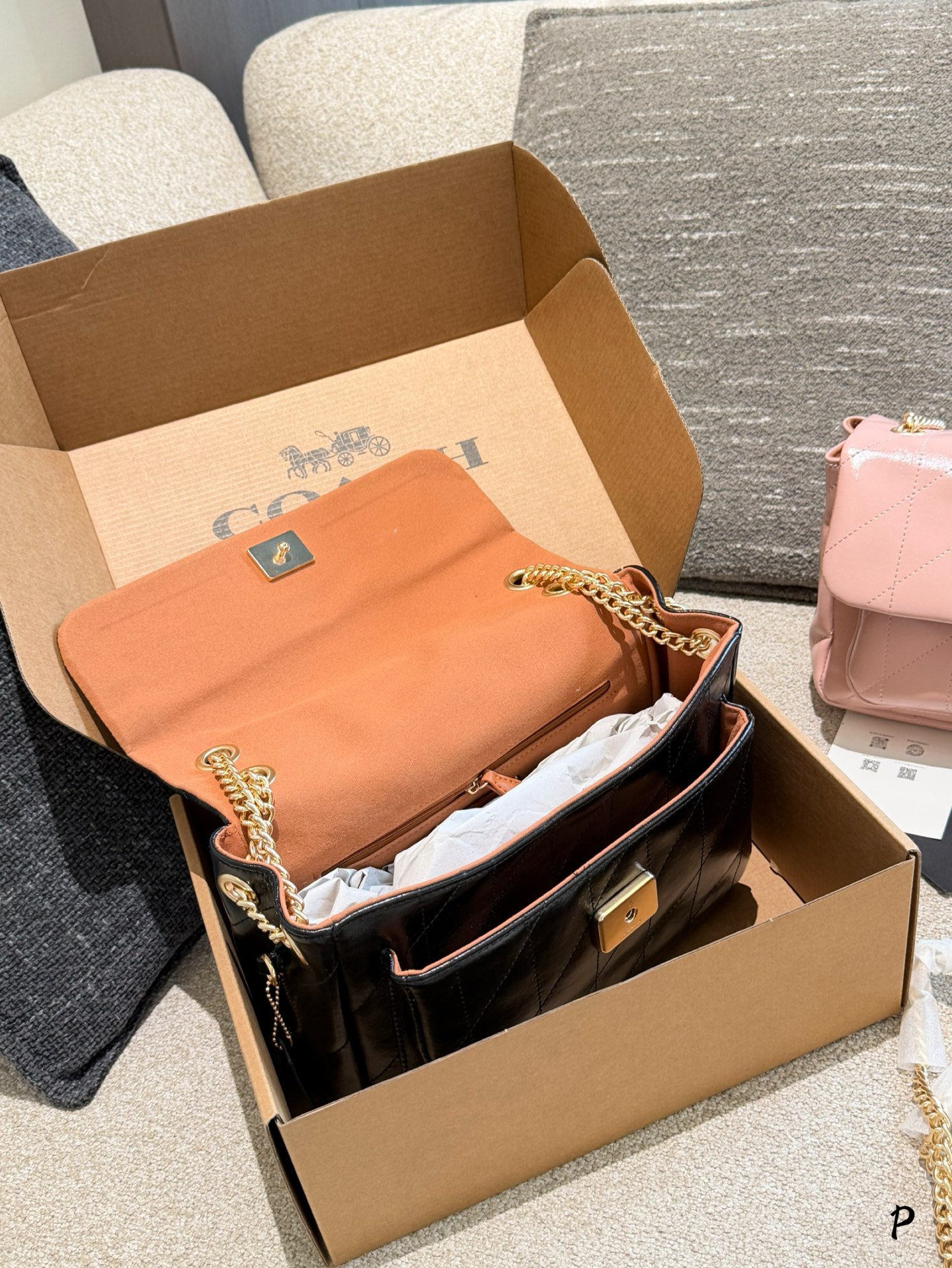 Coach p160 Logo Bag