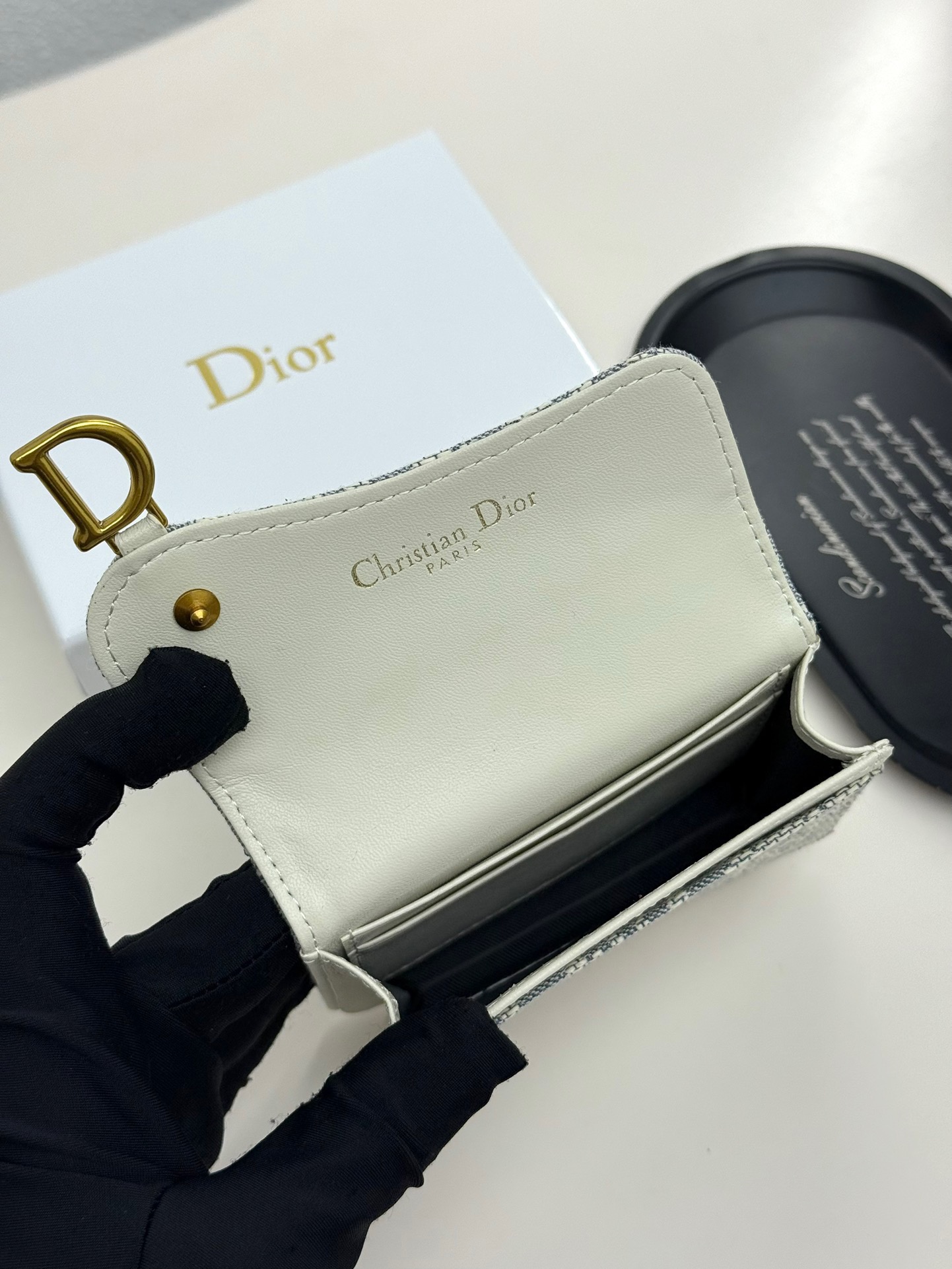 Dior P65 0611 10 Oblique Card Holder