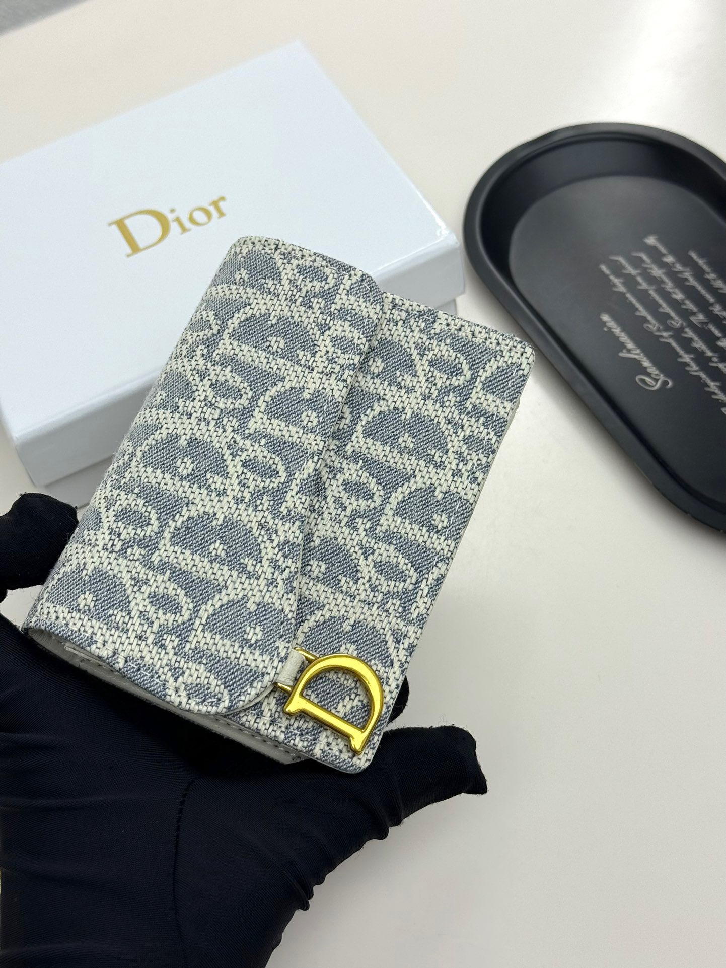 Dior P65 0611 10 Oblique Card Holder