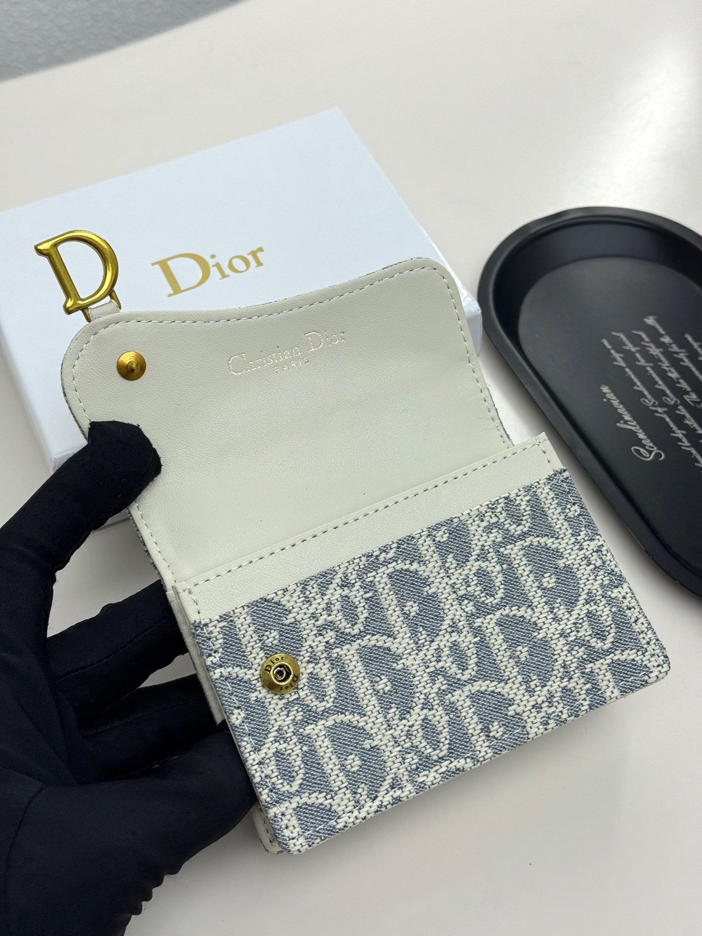 Dior P65 0611 10 Oblique Card Holder