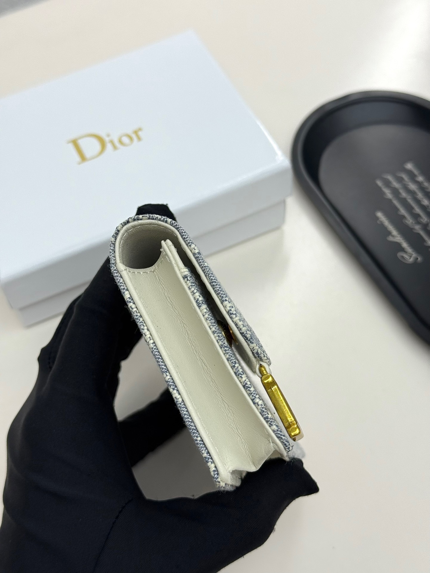 Dior P65 0611 10 Oblique Card Holder