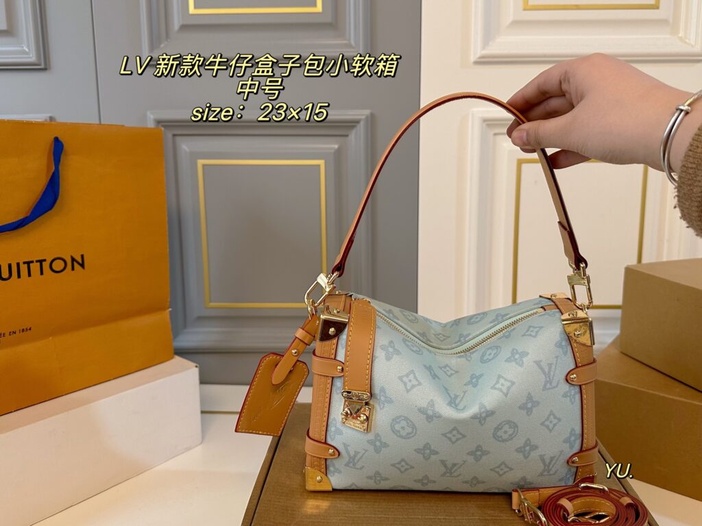 Louis Vuitton Side Trunk Medium Bag 23 x 15 cm editorial product context 2