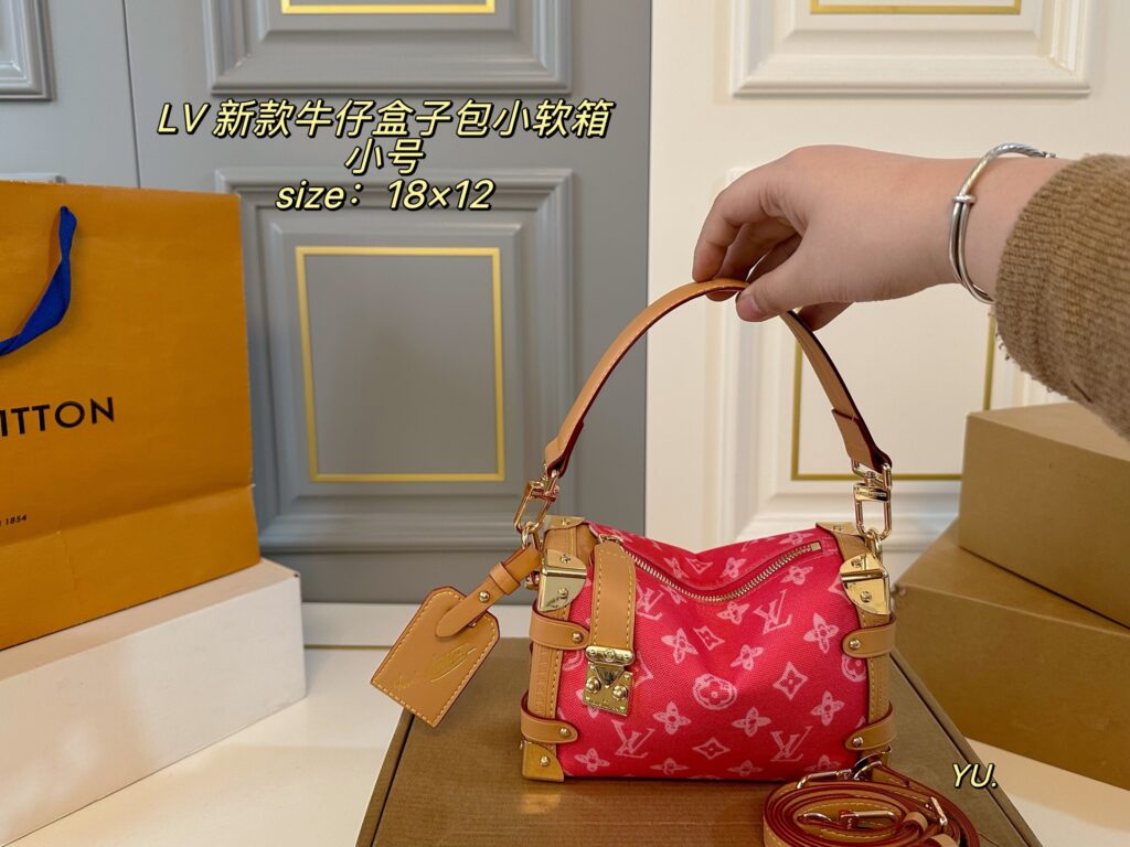 Louis Vuitton Side Trunk Small Bag 18 x 12 cm editorial product context 1