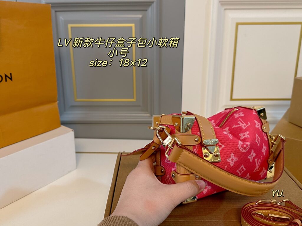 Louis Vuitton Side Trunk Small Bag 18 x 12 cm editorial product context 2