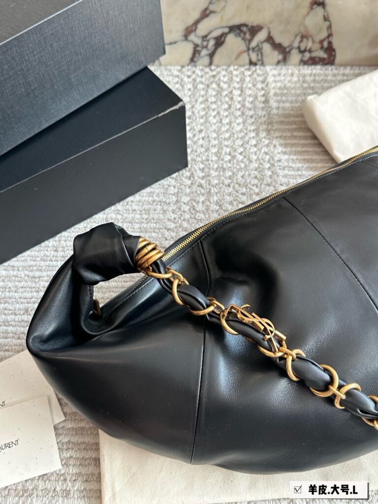 Saint Laurent Amalia Logo 46 Leather Bag 28 cm editorial product context 3