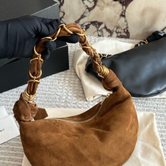 Saint Laurent p225 Material Calfskin Hardware Gold tone Clutch 1.9