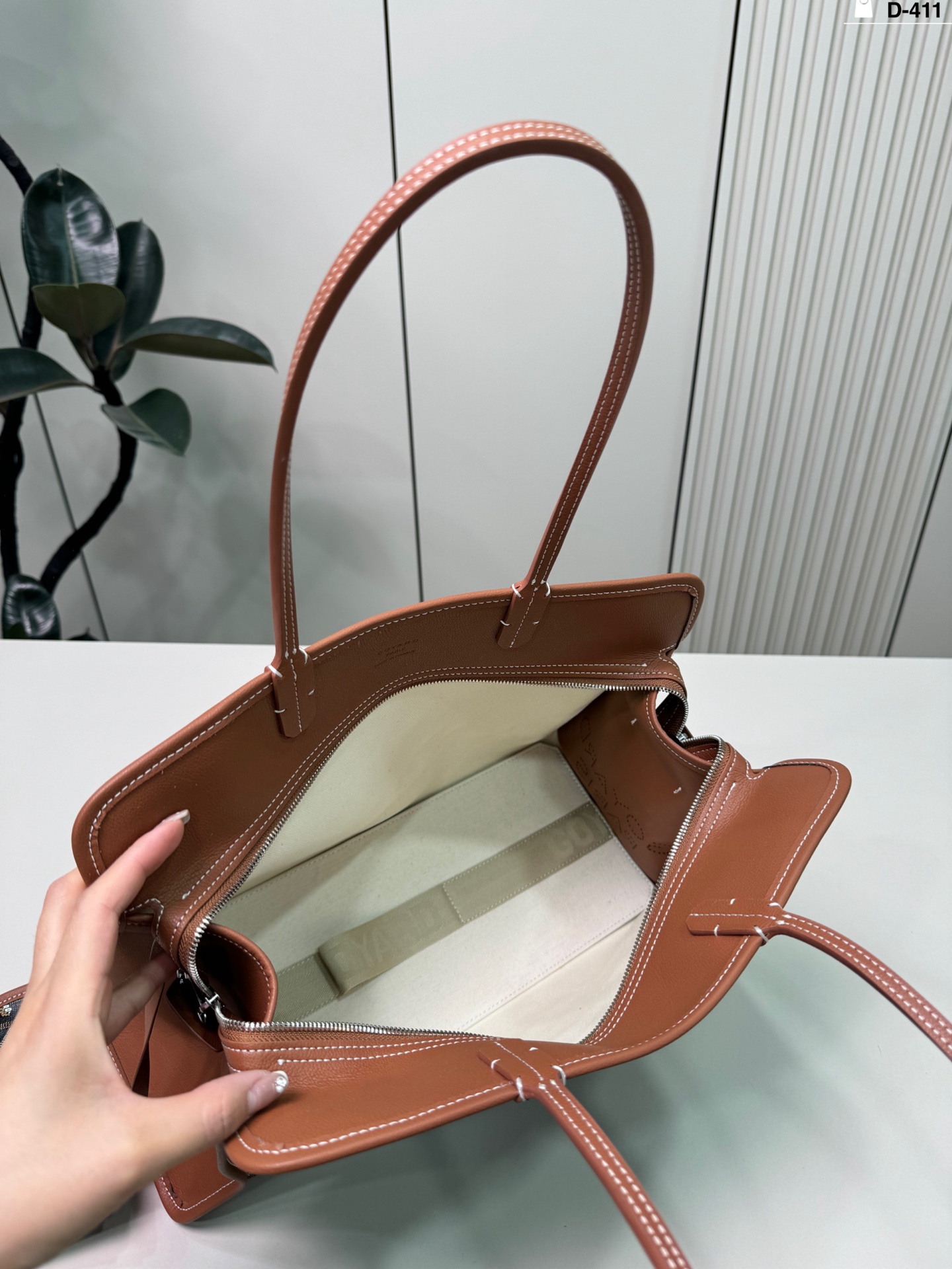 Luxury p160 D-411 40 24 Goyard Hardy Tote Bag