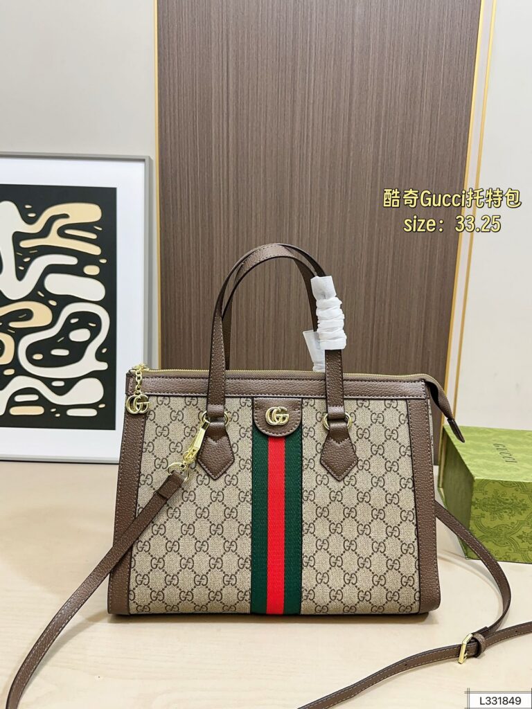 Gucci Ophidia Tote Bag editorial product context 1