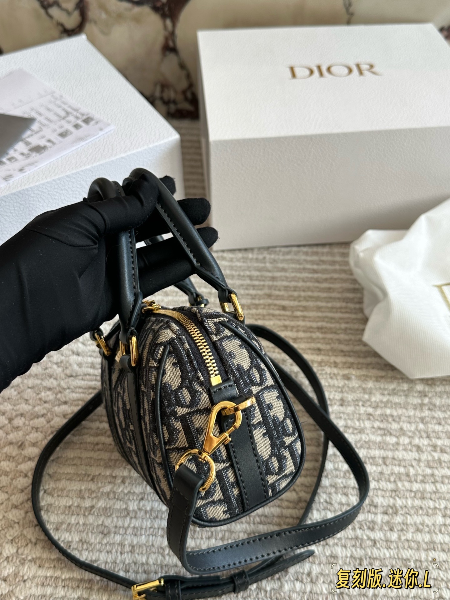 Dior 160 Groove 50 60 17 Small Handbag