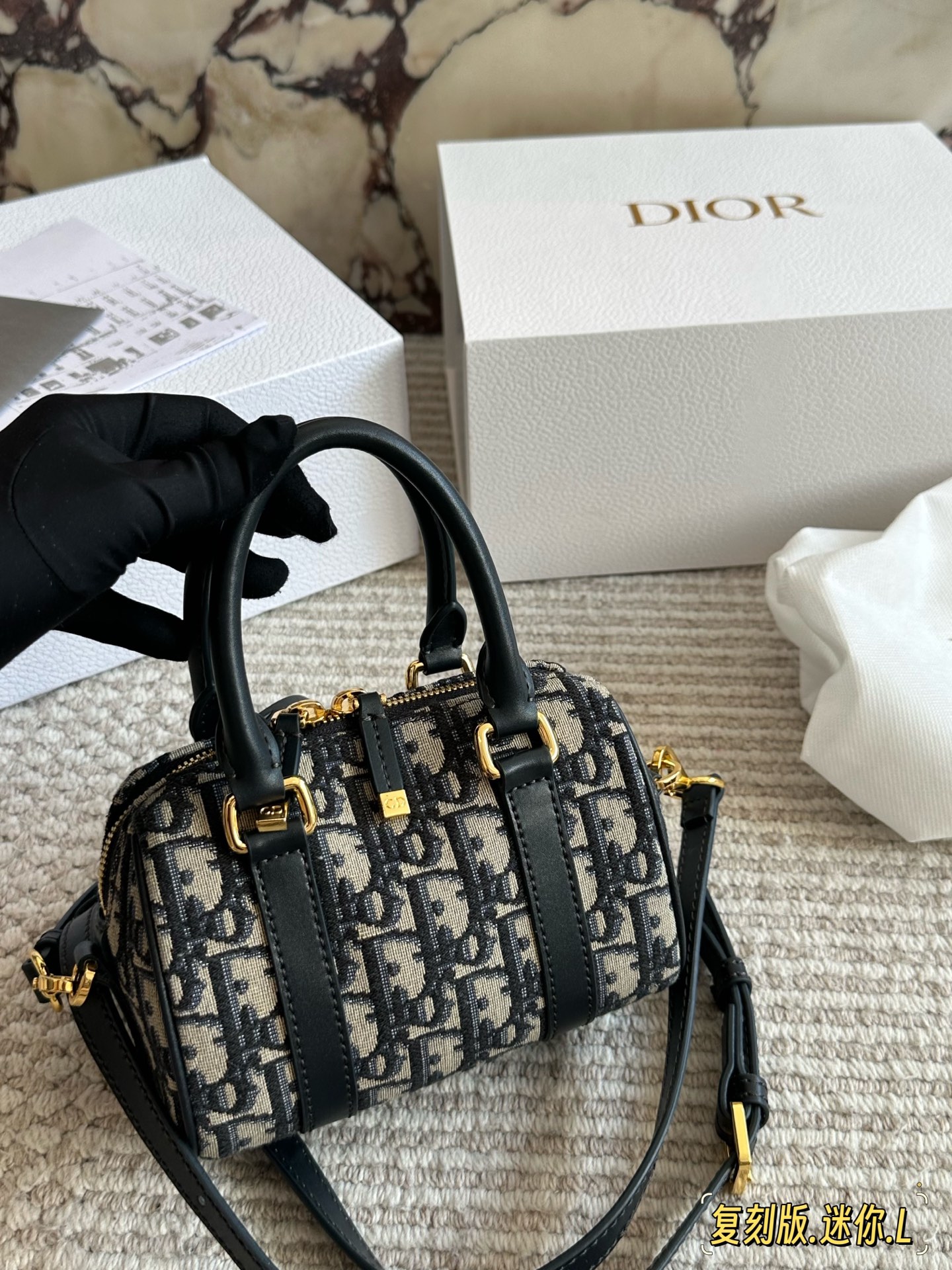 Dior 160 Groove 50 60 17 Small Handbag