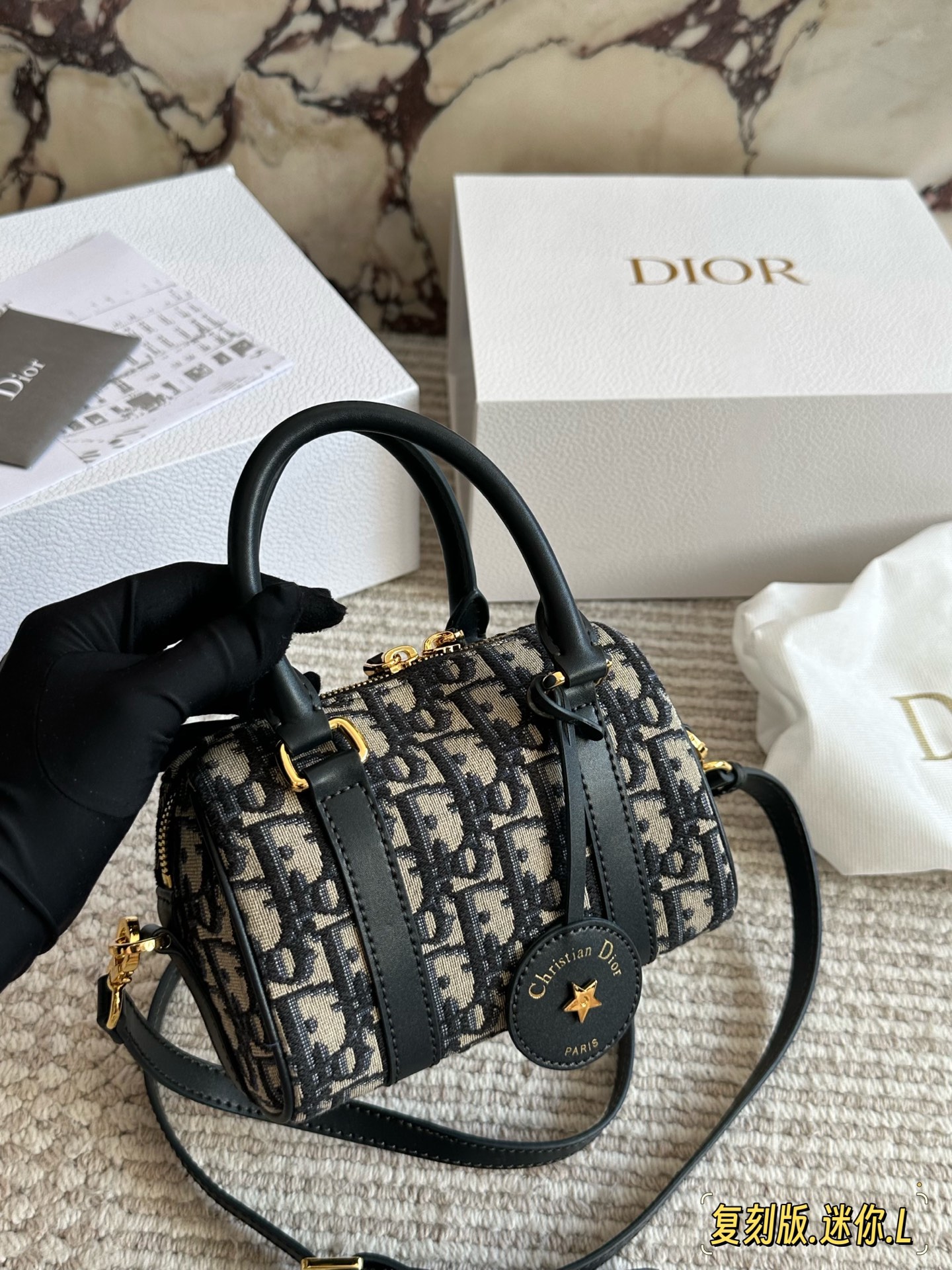 Dior 160 Groove 50 60 17 Small Handbag