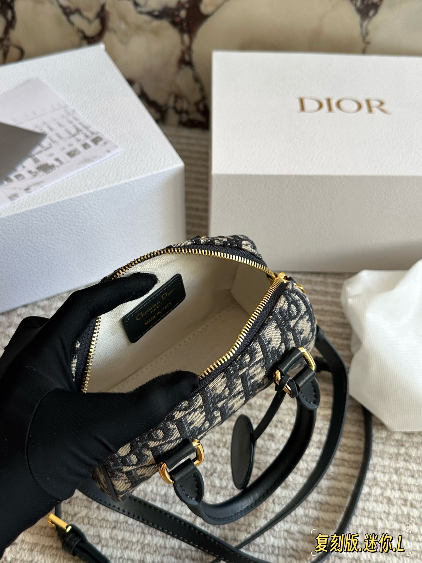 Dior 160 Groove 50 60 17 Small Handbag