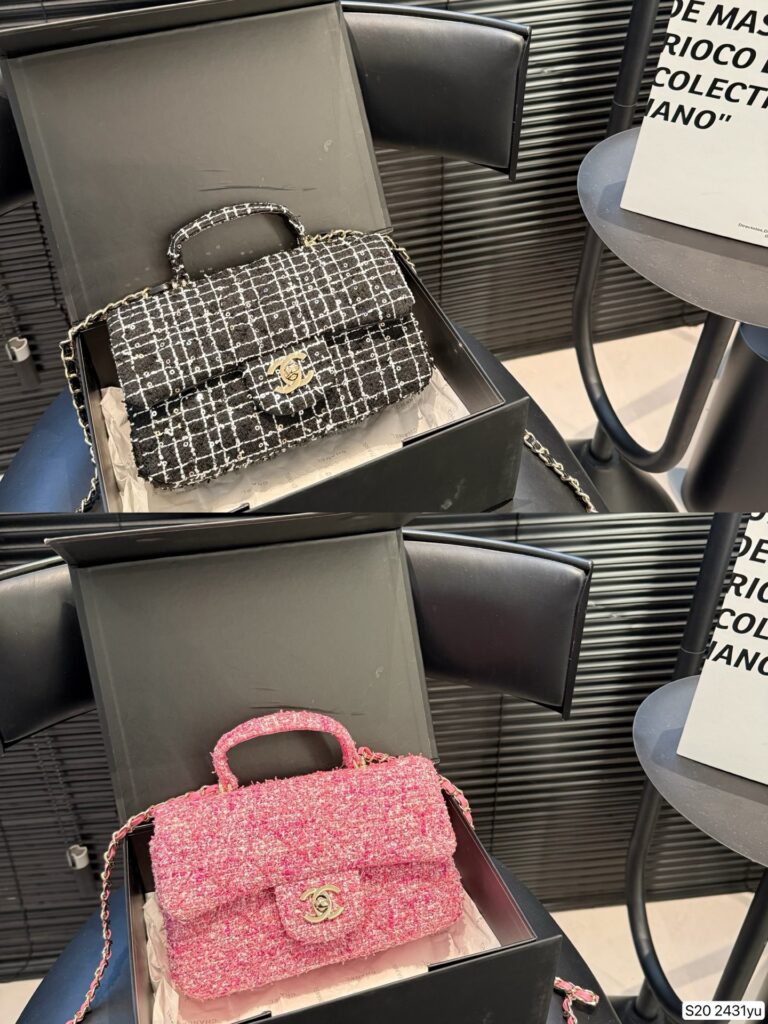 Chanel Cfmini Nano Kelly Pink Bag editorial product context 1