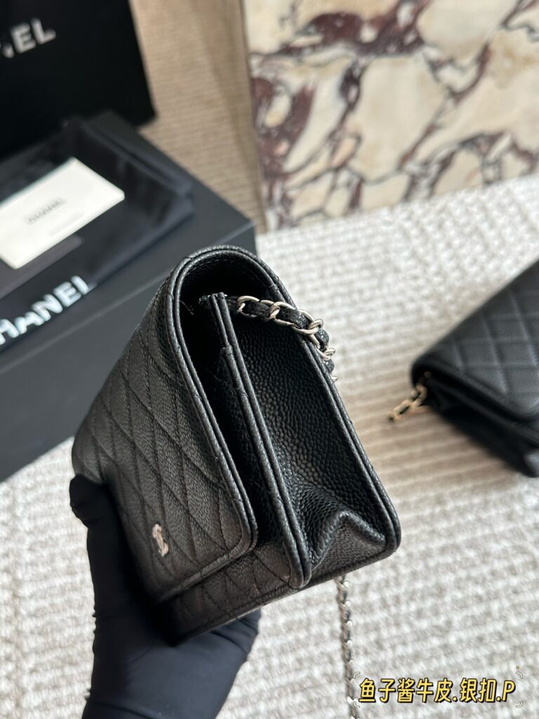 Chanel Woc Leather Bag 20 x 13 cm editorial product context 3