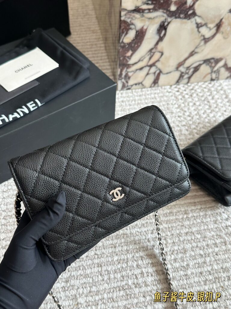 Chanel Woc Leather Bag 20 x 13 cm editorial product context 1